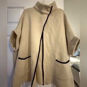 Lauren Conrad beige very soft drape sweater